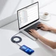PD кабель Baseus Crystal Shine Series Fast Charging Type-C to iP 20W 2m чорний CAJY000301 - изображение 7