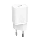 Мережевий зарядний пристрій Baseus Super Si Quick Charger 1C 20W EU білий CCSUP-B02 - изображение 3