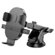 Автотримач Hoco H19 Mighty one-button car holder(center console) Чорний - изображение 3
