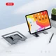 Настільний тримач XO C136 Small flat hollow all metal tablet holder Чорний - зображення 6