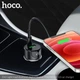 Автомобільний зарядний пристрій HOCO Z42 Light road digital display PD20W+QC3.0 USB-A/USB-C/3A чорний - зображення 5