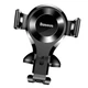 Автотримач BASEUS PREMIUM Osculum Type Gravity Car Mount чорний SUYL-XP01 - зображення 4