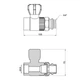 Кран кульовий радіаторний PPR Thermo Alliance 25х3/4" прямий - зображення 2