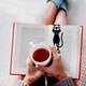 3D закладка для книг у формі котика / креативна книжкова закладка, чорна (129783784) - зображення 3