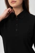 Жіноча Футболка Поло З Ґудзиками Теніска Without Polo XL Black - изображение 5