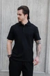 Чоловіча Футболка Поло З Ґудзиками Теніска Without Polo L Black - изображение 2
