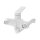 Смеситель для ванны Plamix Lucas-006 однорычажный, белый (PM0709) - изображение 3