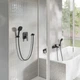 Смеситель для ванны Grohe Cubeo однорычажный, черный матовый (1018132430) - изображение 8