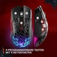 Игровая беспроводная мышь SteelSeries Aerox 5 Wireless Diablo / 18 000 CPI / 9 кнопок / Bluetooth / RGB-подсветка / Черная Б/В k1 - изображение 7