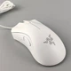 Ігрова дротова миша Razer DeathAdder Essential (2021) / 6400 DPI / 5 кнопок / RGB підсвітка / Біла (RZ01-03850200-R3M1) Б/В k1 - зображення 6