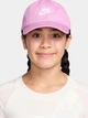 Czapka z daszkiem dziecięca Nike K Nk Club Cap Us Cb Fut Wsh FB5063-503 Różowa (198487804379) - obraz 1