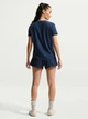 Koszulka sportowa damska Nike W Nk One Classic Df Ss Top FN2798-413 L Granatowa (198727276362) - obraz 4