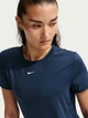 Koszulka sportowa damska Nike W Nk One Classic Df Ss Top FN2798-413 L Granatowa (198727276362) - obraz 6