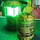 Ліхтар Сталкера лампа у вигляді ядерного реактора S.T.A.L.K.E.R 12см із зеленим світлом, розсувний корпус, ручка, на батарейках ST12 - зображення 1