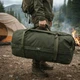 Туристична сумка баул Tribe Transporter; 108л; Зелений; Транспортний туристичний рюкзак T-IE-0007 - зображення 8
