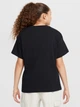 Підліткова футболка для дівчинки Nike G Nsw Tee Boy Essntl Lbr FZ5539-010 L (147-158) Чорна (197596889864) - зображення 2