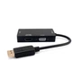 Переходник Extradigital Display Port - HDMI, DVI, VGA Black (KBV1734) - изображение 2