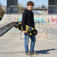 Скейтборд деревянный SP-Sport Skateboard Cat 4411-4 размер 78х20см Black-Yellow - изображение 7