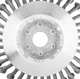 Щітка тверда дротяна NEO Tools для бензинового тримера 200 x 25.4 мм 55-101 (5906692003228) - зображення 2