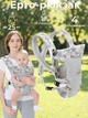 Детская переноска слинг для младенцев и малышей до 25 кг Babypark рюкзак кенгуру 0-36 месяцев эргорюкзак с поддержкой шеи камуфляжный - изображение 1