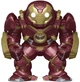 Zestaw figurek Funko Bitty POP! Bots: Marvel the Infinity Saga Hulkbuster with Iron Man 11.7 cm 83645 (889698836456) - obraz 2