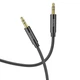 Cable AUX 3.5mm to 3.5mm (2m) — Hoco UPA19 Audio Cable — Black (785076) - изображение 1
