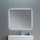 Зеркало Qtap Taurus (TA2) 800×700 мм с LED-подсветкой Touch, с антизапотеванием, с диммером, рег. темп. цвета (3000-6500K) QTTAU70070048955 - изображение 8