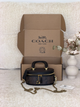 Жіноча сумка Coach шкіряна Trail Crossbody 17 17,5×8×8 см Коричнева (LUX1387) - изображение 1