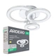 Світлодіодна люстра Ardero AL6163-1ARD 35 Вт 3000/5000/6500 К IP20 біла з пультом ДК (7921) - изображение 1
