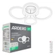 Світлодіодна накладна люстра Ardero AL6450ARD SOFT R 72Вт білий (8100) - зображення 1