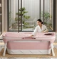 Ванная складная силиконовая розовая Perfectlife 130×60×50 см - изображение 1