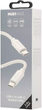 Kabel zasilający i synchronizujący Musthavz USB-C to USB-C 100W  2m White (MHBRCABUSBCLW) - obraz 1