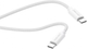 Kabel zasilający i synchronizujący Musthavz USB-C to USB-C 100W  2m White (MHBRCABUSBCLW) - obraz 2