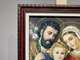 Образ Свята родина з блиском в коричневій багетній рамі 20х24 см. №P128 - зображення 4
