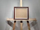 Багетна рамка для картин та фотографій 20x24 см. коричнева - зображення 7