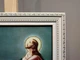 Икона Иисус на елеонской горе с блеском в белой багетной раме 20х24 см. №P122 - изображение 4