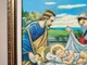 Икона Святое семейство с блеском в золотистой багетной раме 20х24 см. №P125 - изображение 5