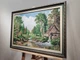 Картина гобеленовая в багетной раме Мельница 40x60см. №G360 - изображение 3