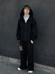 Вітрівка Uniqlo розмір XL чорна (475631) - изображение 5