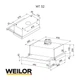 Вытяжка телескопическая WEILOR WT 52 BL - изображение 12