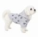 Худи для собак и кошек DIEGO hoodie Серые буквы серый трикотаж двухнитка Размер XL универсальное капюшон на липучке декоративный карман с лейбой - изображение 2