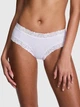 Трусики бразилиана женские хлопковые Victoria's Secret 4197-53 QFK(Purple Whisper) L Светло-сиреневые (3001592486690) - изображение 1