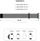 Ремінець ArmorStandart Nylon Band для Apple Watch 42 (Series 11-10)/41/40/38 Hot Pink/Grey (ARM89152) - зображення 3