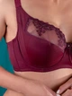 Бюстгальтер Diorella 62137F бордовый 85F - изображение 2