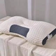 Ортопедическая подушка для сна с поддержкой шеи и спины Pillow-01, 48x74 см, гипоаллергенная, анатомическая форма, Белая - изображение 10