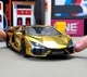 Коллекционная металлическая модель автомобиля Lamborghini Revuelto инерционная со светом, звуком и паром, золотая 1:24 - изображение 6