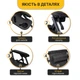 Комфортное кресло-шезлонг LEOBRO Zero Gravity Dark Grey (LB-ZGC-F1-DGR) - изображение 4