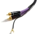 Аналоговий фоно-кабель для програвачів вінілу 2xRCA-2xRCA Melodika MDPH-10 PHONO Cable 1m - зображення 3