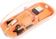 Mysz Manhattan 190282 Wireless Clear/Orange (MANHATTAN_190282) - obraz 1