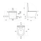 Унитаз подвесной Qtap Scorpio безободковый Ultra Quiet с сиденьем Soft-close QT14332380ASW - изображение 2